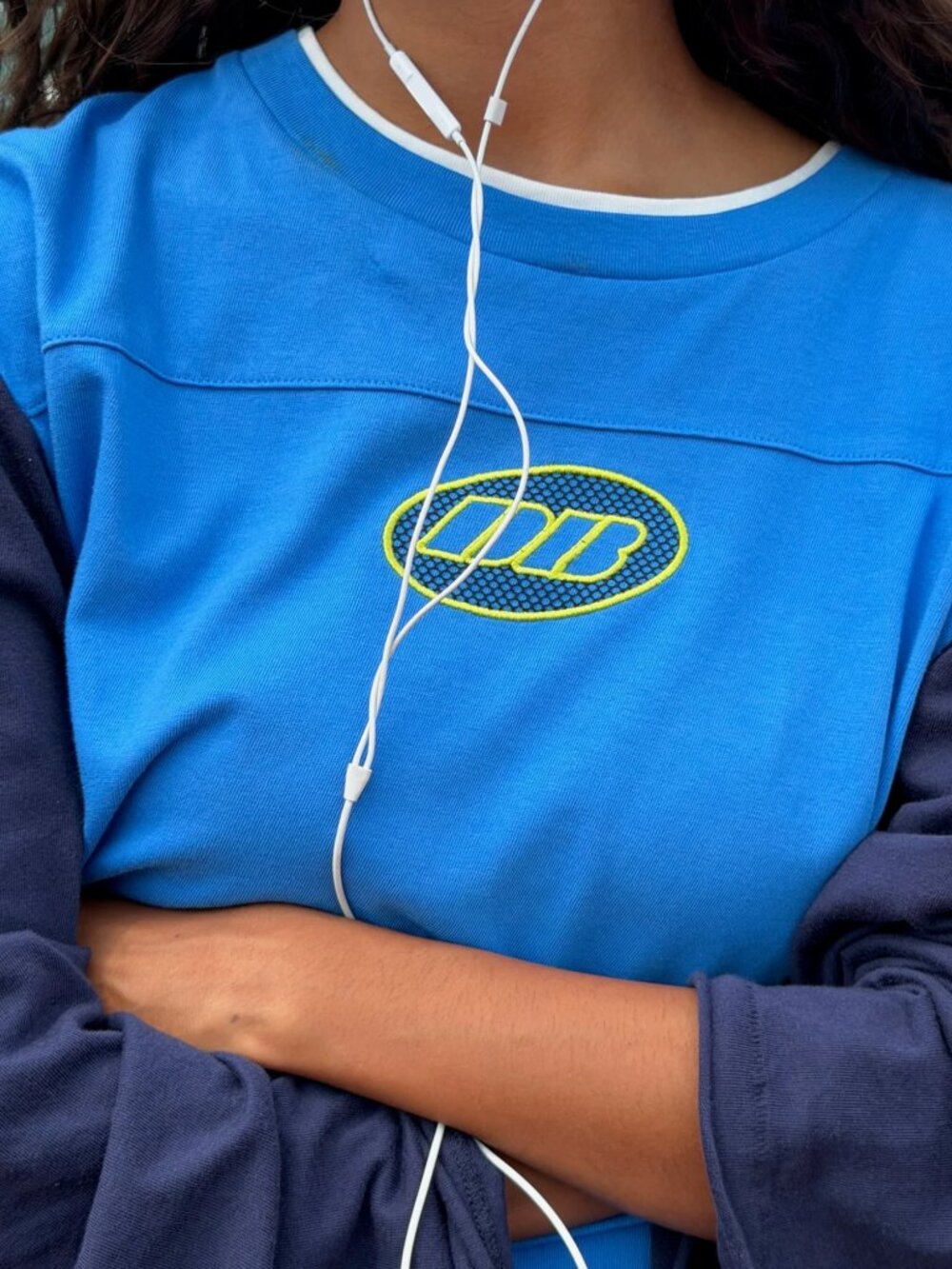 Dairy Boy – DB Sport 90's Long Sleeve – Blue Crush – XS/S - Picture 2 of 8